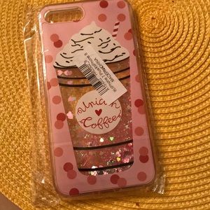 Glittery IPhone 7-8 plus case